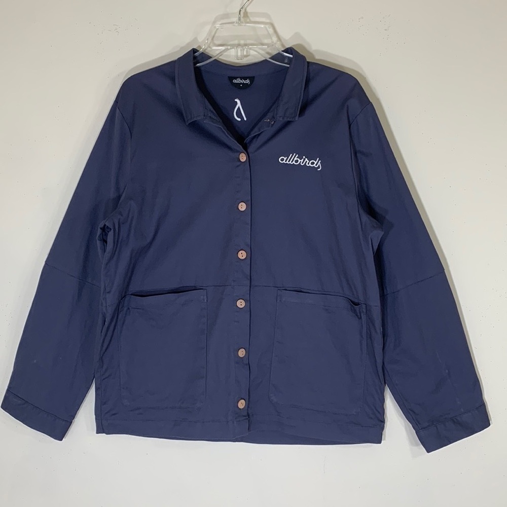 NEW! Allbirds Organic Cotton Unlined Shirt Jacket Shacket. M.